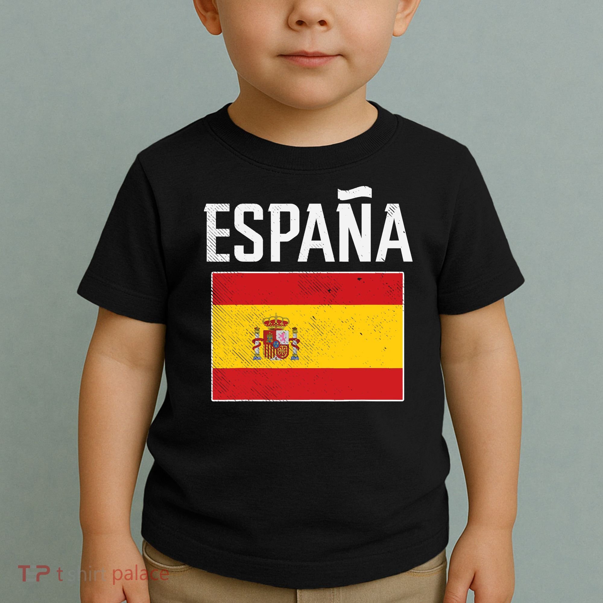 Espana Spain Flag Spanish Soccer Toddler T-Shirt