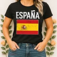 Espana Spain Flag Spanish Soccer Women's T-Shirt thumb 2