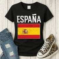 Espana Spain Flag Spanish Soccer Women's T-Shirt thumb 3
