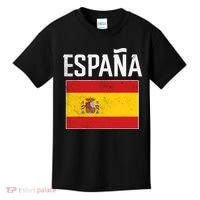 Espana Spain Flag Spanish Soccer Kids T-Shirt thumb 0