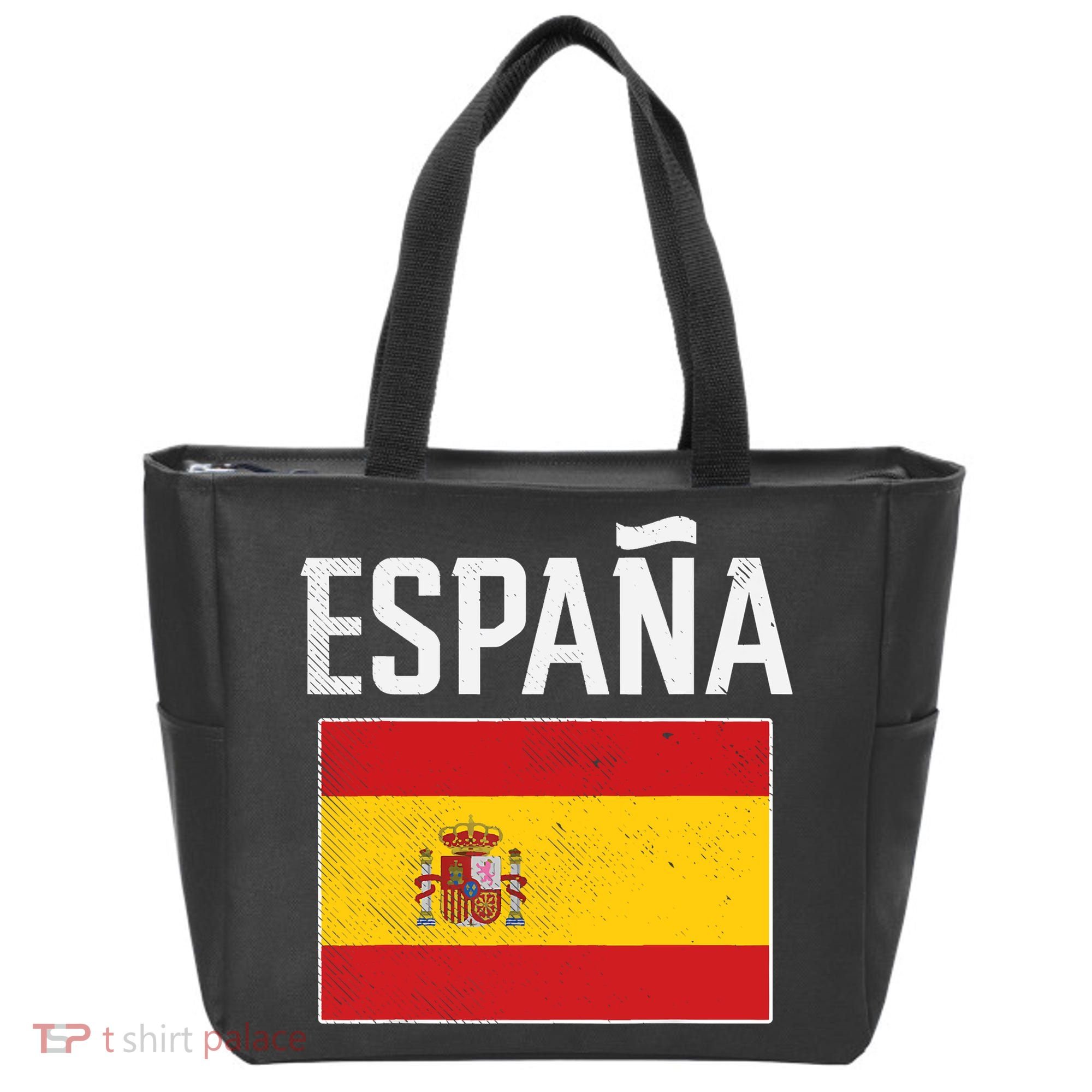 Espana Spain Flag Spanish Soccer Tote Bag