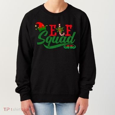Elf Squad Festive Cute Christmas Women's Sweatshirt