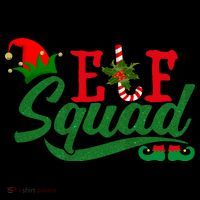 Elf Squad Festive Cute Christmas Backpack thumb 2