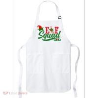 Elf Squad Festive Cute Christmas Apron thumb 0