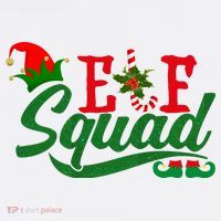 Elf Squad Festive Cute Christmas Apron thumb 3