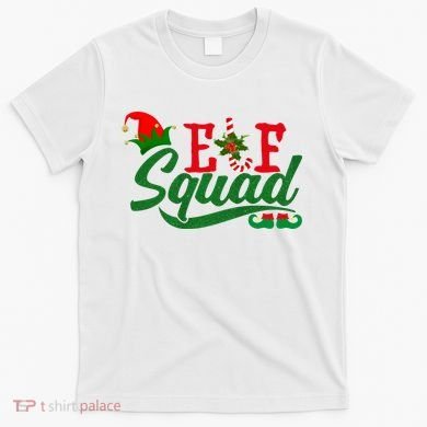 Elf Squad Festive Cute Christmas T-Shirt