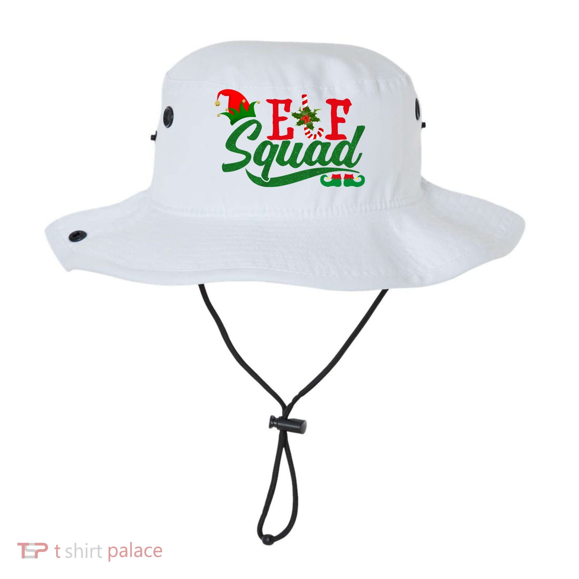 Elf Squad Festive Cute Christmas Bucket Hat