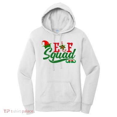 Elf Squad Festive Cute Christmas Women's Hoodie