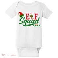 Elf Squad Festive Cute Christmas Baby Bodysuit thumb 0
