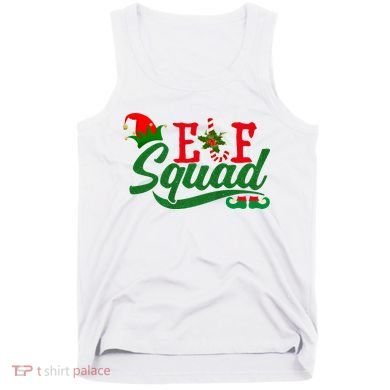 Elf Squad Festive Cute Christmas Tank Top