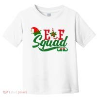 Elf Squad Festive Cute Christmas Toddler T-Shirt thumb 0