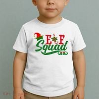 Elf Squad Festive Cute Christmas Toddler T-Shirt thumb 2