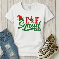 Elf Squad Festive Cute Christmas Women's T-Shirt thumb 3