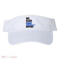 Eat Sleep Fight Diabetes Awareness Repeat Visor thumb 0