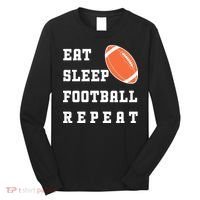 Eat Sleep Football Repeat Long Sleeve Shirt thumb 0