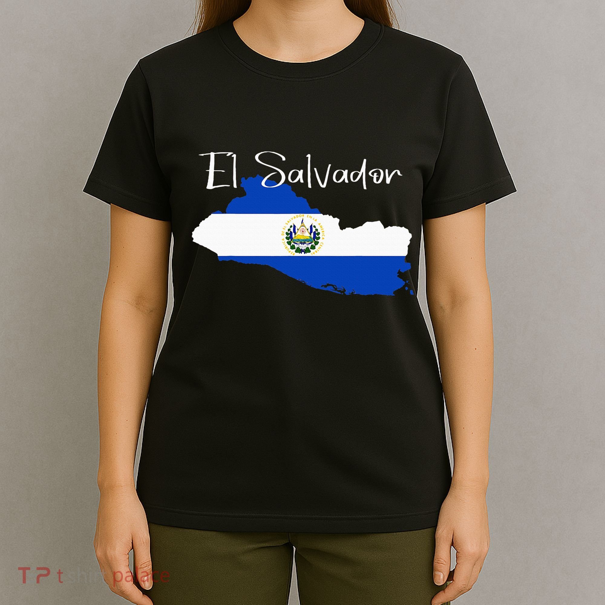 El Salvador Flag  El Salvador Map Salvador T-Shirt