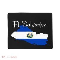 El Salvador Flag  El Salvador Map Salvador Mousepad thumb 0