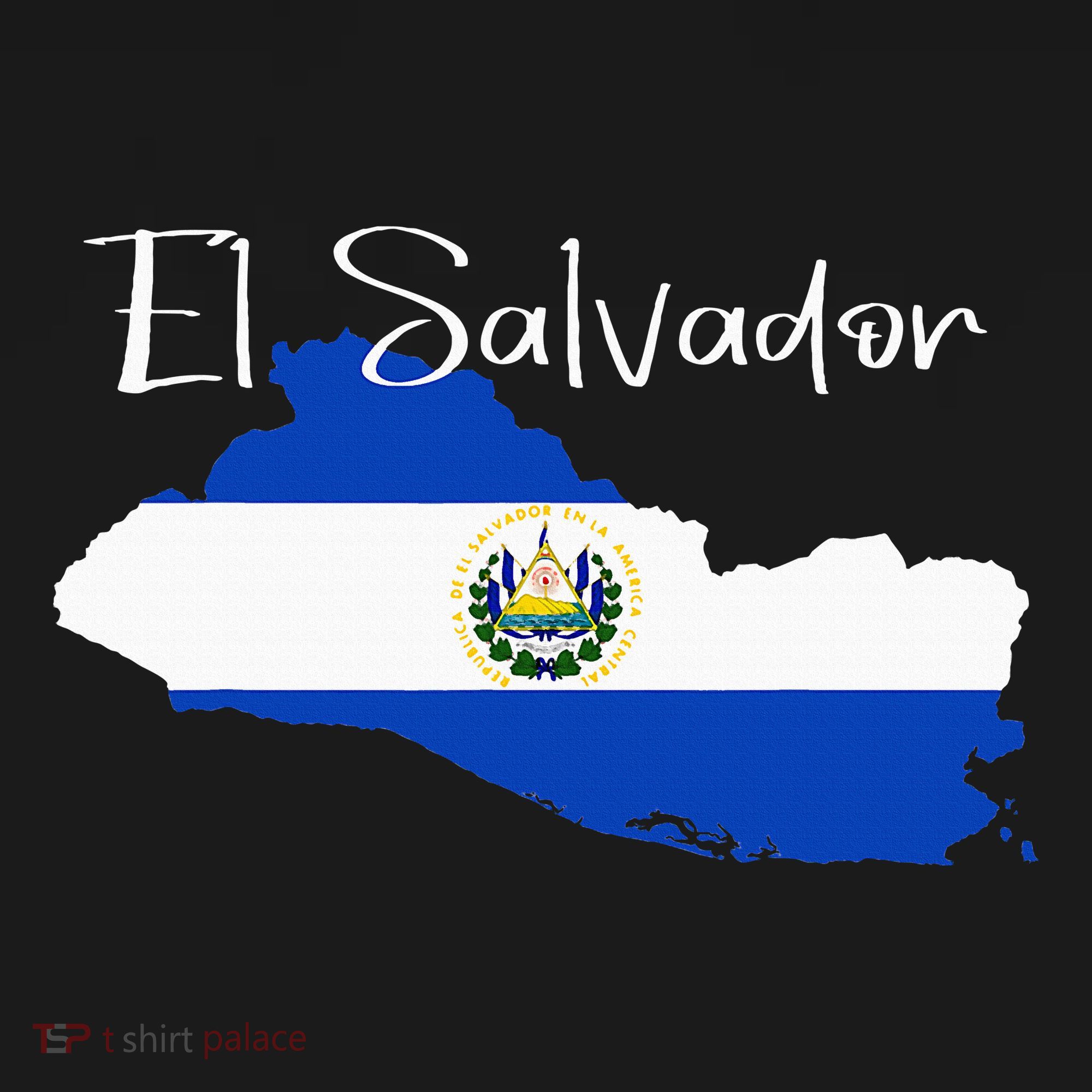El Salvador Flag  El Salvador Map Salvador Ornament