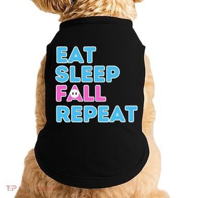 Eat Sleep Fall Repeat Video Game Guys Video Gamer Doggie Tank