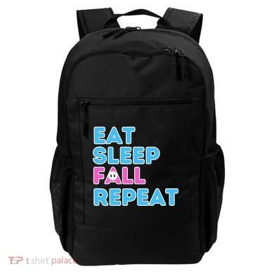 Eat Sleep Fall Repeat Video Game Guys Video Gamer Backpack