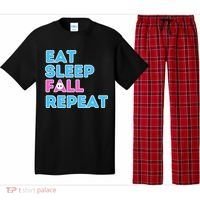 Eat Sleep Fall Repeat Video Game Guys Video Gamer Pajama Set thumb 0