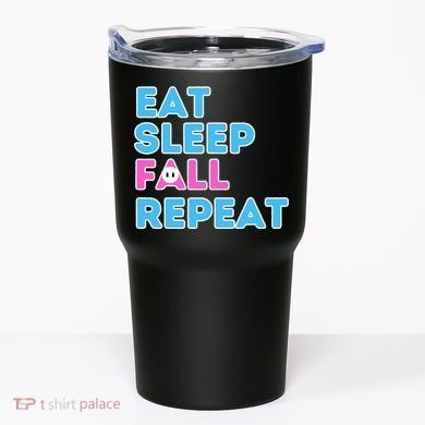 Eat Sleep Fall Repeat Video Game Guys Video Gamer Tumbler