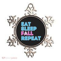 Eat Sleep Fall Repeat Video Game Guys Video Gamer Ornament thumb 0