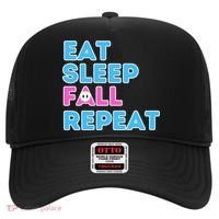 Eat Sleep Fall Repeat Video Game Guys Video Gamer Hat thumb 0