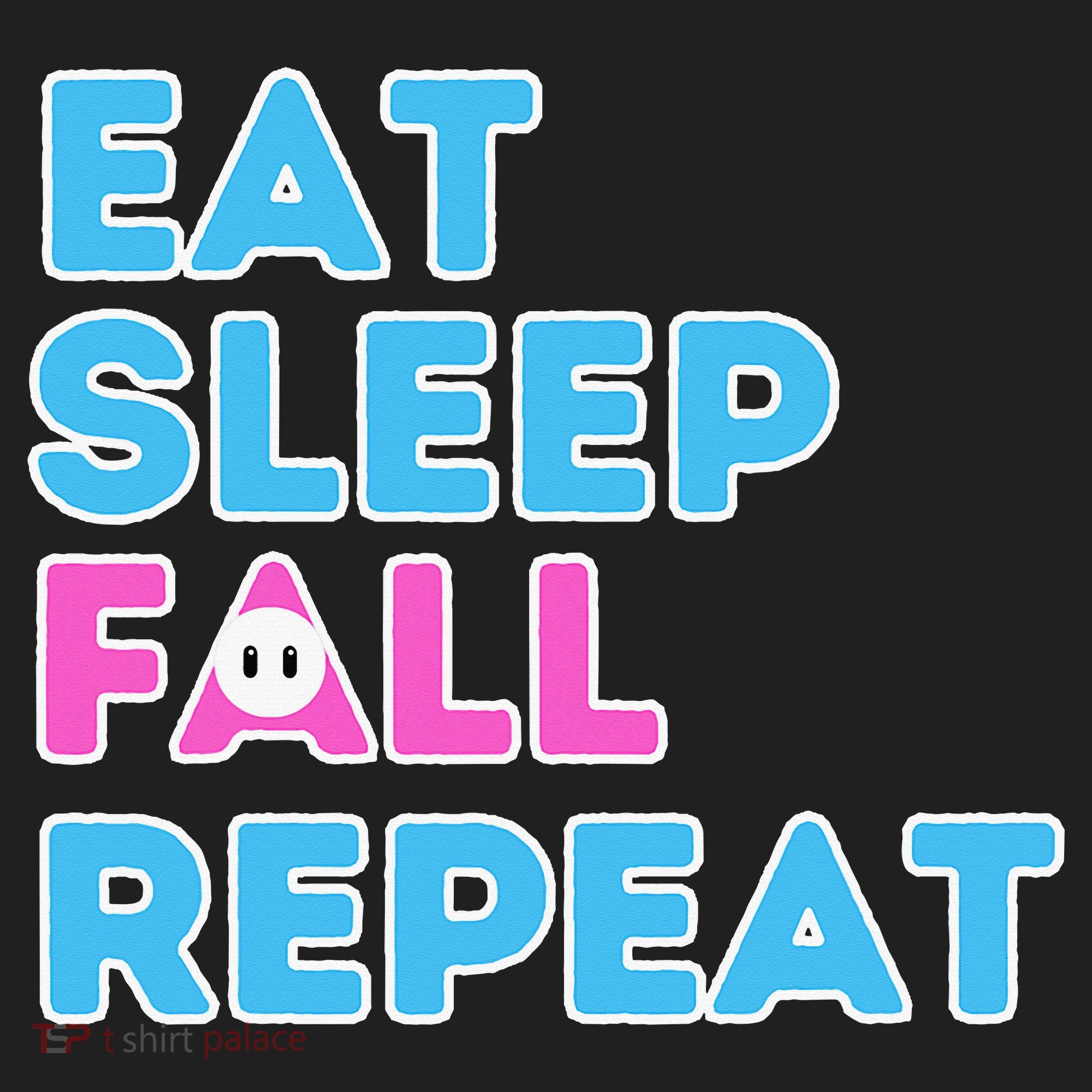 Eat Sleep Fall Repeat Video Game Guys Video Gamer Hat
