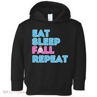 Eat Sleep Fall Repeat Video Game Guys Video Gamer Toddler Hoodie thumb 0
