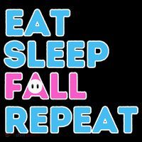 Eat Sleep Fall Repeat Video Game Guys Video Gamer Women's T-Shirt thumb 6