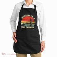 Engineering Student Funny Truss Me IM A Civil Engineer Apron thumb 2