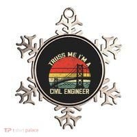 Engineering Student Funny Truss Me IM A Civil Engineer Ornament thumb 0