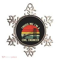 Engineering Student Funny Truss Me IM A Civil Engineer Ornament thumb 0
