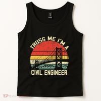 Engineering Student Funny Truss Me IM A Civil Engineer Tank Top thumb 2