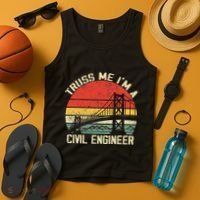 Engineering Student Funny Truss Me IM A Civil Engineer Tank Top thumb 4