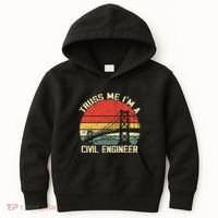 Engineering Student Funny Truss Me IM A Civil Engineer Kids Hoodie thumb 0