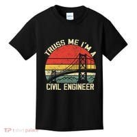Engineering Student Funny Truss Me IM A Civil Engineer Kids T-Shirt thumb 0