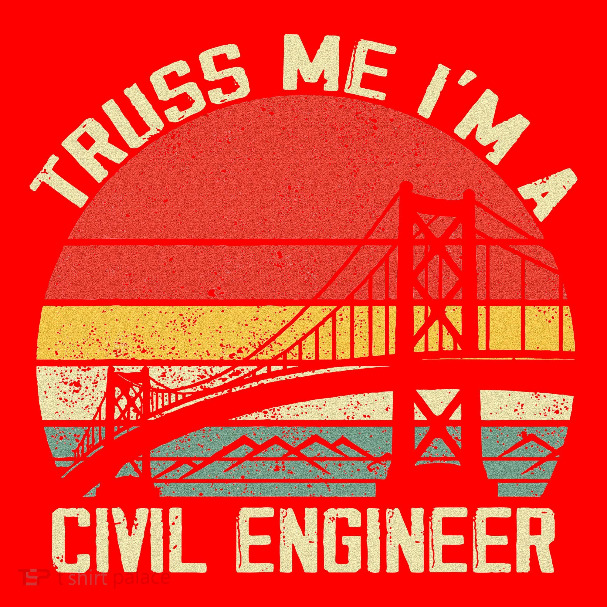 Engineering Student Funny Truss Me IM A Civil Engineer Santa Hat