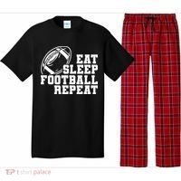 Eat Sleep Football Repeat Pajama Set thumb 0