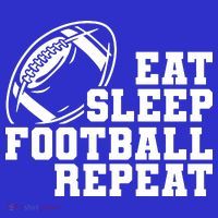 Eat Sleep Football Repeat Hoodie thumb 7