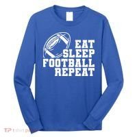Eat Sleep Football Repeat Long Sleeve Shirt thumb 0
