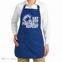 Eat Sleep Football Repeat Apron thumb 2