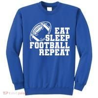 Eat Sleep Football Repeat Sweatshirt thumb 0