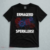Ermagerd Sperklers Funny 4th Of July Fireworks T-Shirt thumb 5