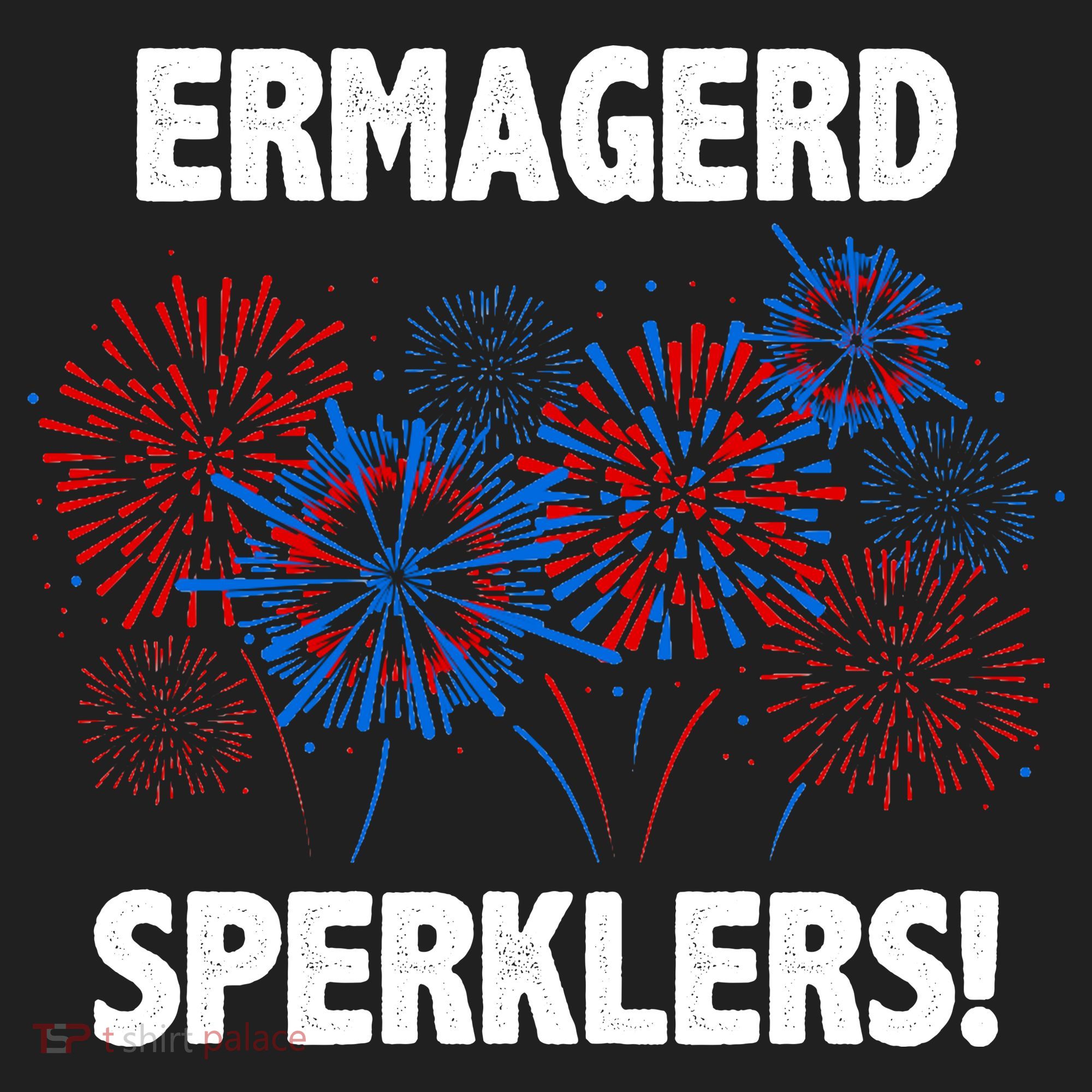 Ermagerd Sperklers Funny 4th Of July Fireworks Beanie