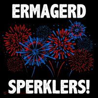 Ermagerd Sperklers Funny 4th Of July Fireworks Women's Hoodie thumb 2