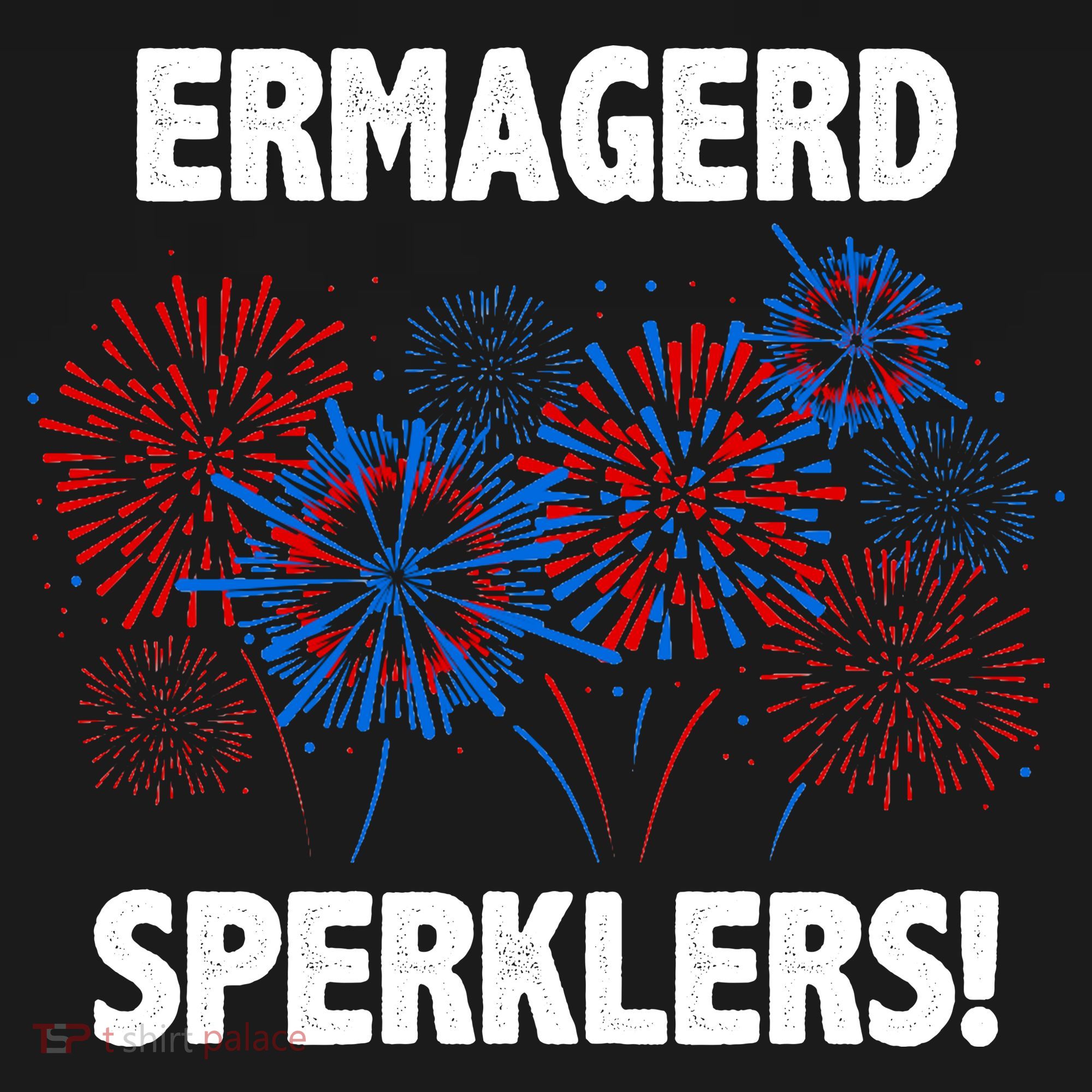 Ermagerd Sperklers Funny 4th Of July Fireworks Kids Sweatshirt