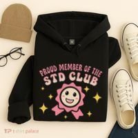 Embarrassing Std Funny Inappropriate Hilarious Hoodie thumb 4
