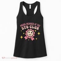 Embarrassing Std Funny Inappropriate Hilarious Women's Tank Top thumb 0